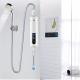 Tankless Bathroom Hot Water Tap instant Electric Shower Heater Faucet 3500-5500W
