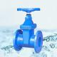 FM/UL OS&Y Resilient Seated Ductile Iron / Cast Iron Gate Valve With Hand Wheel