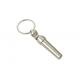 Multifunction Keychain Metal Bottle Opener Key Holder Silver 17mm