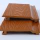 Exterior Wall Decoration Material WPC Panel with Wood Grain Texture and Sanding Surface