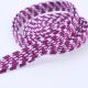 Colorful 20mm Braided Elastic Tape 2cm Wide Bias Binding For Skipping