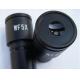 wide field WF5X eyepiece for stereo microscope with rubber cup eye protection