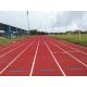 Multipurpose 15mm Thickness Polyurethane Athletic Track Surfaces Spike Resistant