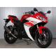 Double Cylinder Engine 350cc Sport Touring Motorcycles Front / Rear Double Dics