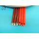 Insulators Braided Fiberglass Electrical Cable Sleeving Insulating Material Red or Custom