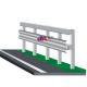 Galvanized Guardrail Q235B Q345B Highway Traffic Barrier with CE/BV/ISO Certification