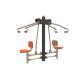 China Suppply Double Seated Push Trainer for Exercise Chest Exercise Trainer Outdoor Fitness Equipments