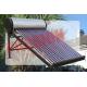Evacuated Tube Solar Water Heater , Outdoor Solar Water Heater With CE