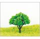 Architectural Plastic 4.5cm Miniature Model Trees In Hand Made With Green