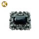 Luxury Europe Style Crystal Shoe Buckles 5.5cm*4.8cm With Super Durability