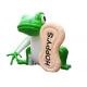 Outdoor advertising characters giant inflatable frog cartoon characters