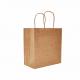 Natural Kraft Paper Bags 8 X 4 1/2 X 10 1/4 Kraft Shopping Bags With Handles
